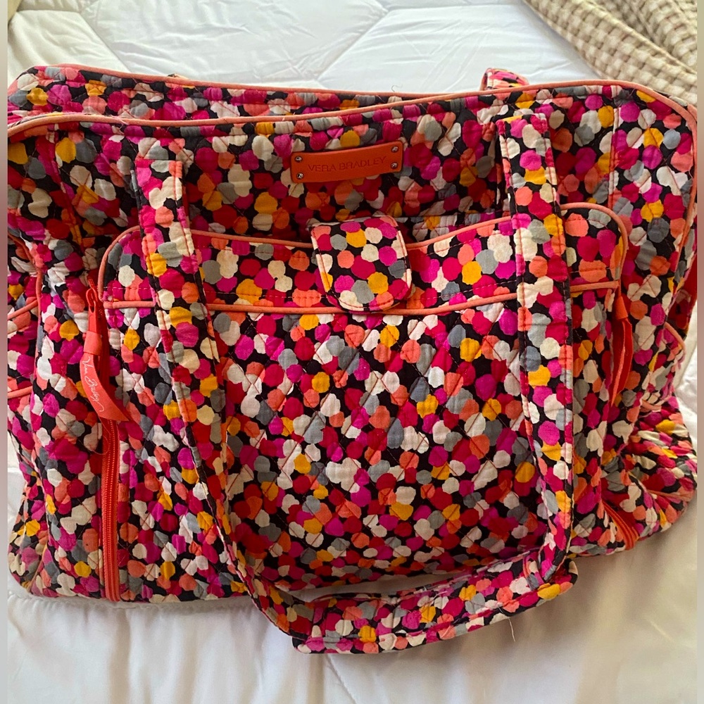 Vera Bradley Pixie Confetti baby bag